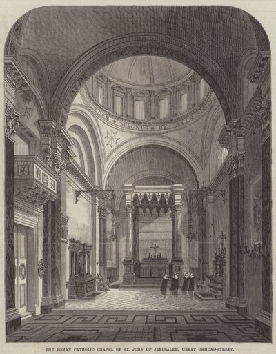 La Capilla Católica Romana de San Juan de Jerusalén, Great Ormond-Street de Frank Watkins